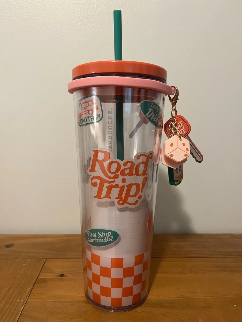 Starbucks X Dandy NWT Limited Edition Road Trip Cold Cup